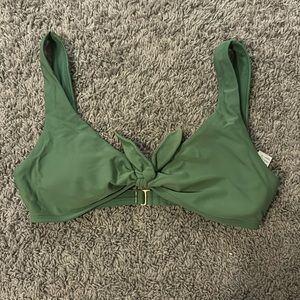 Hollister Green bikini top